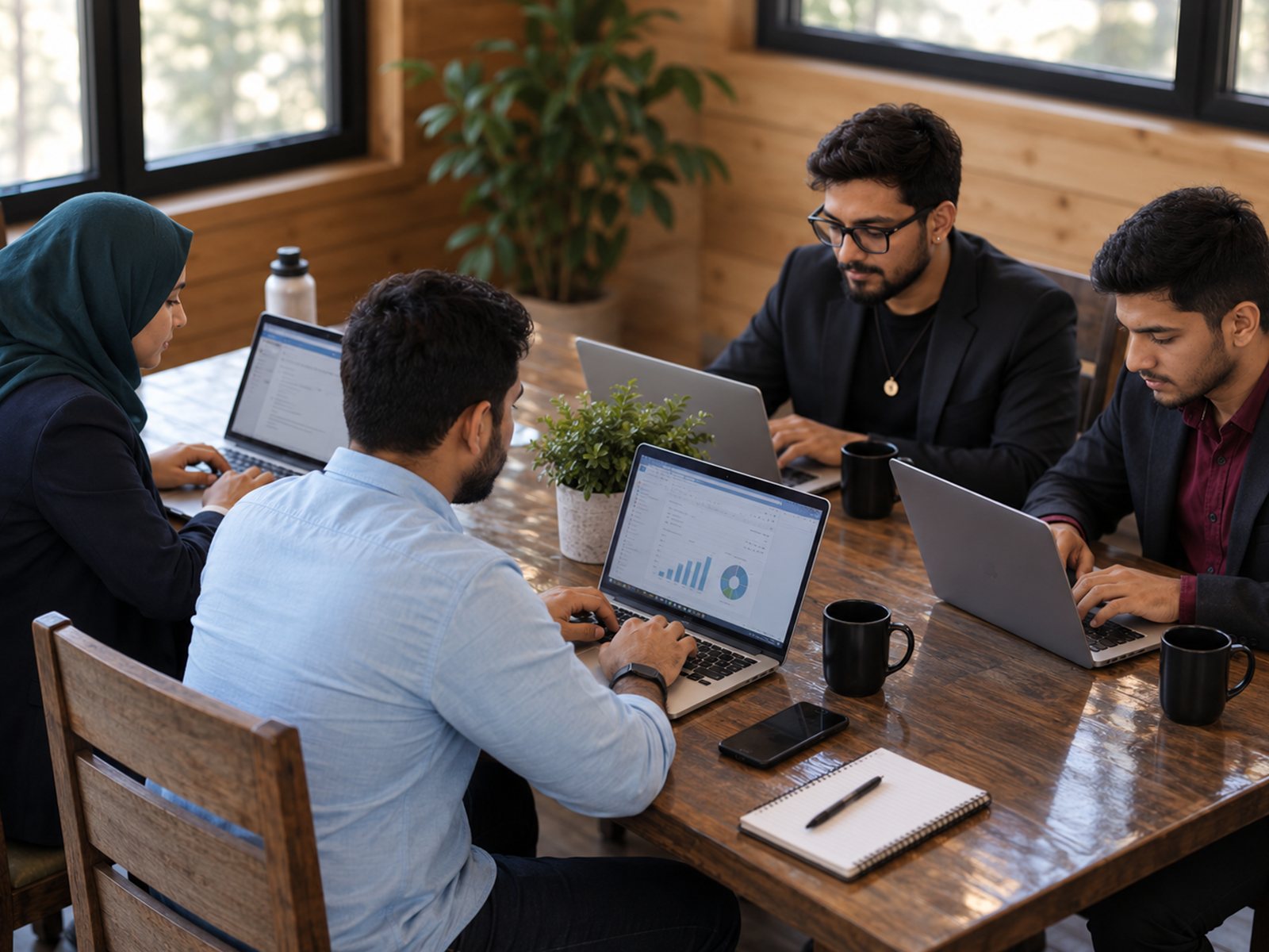 The Voynic Media team at work
